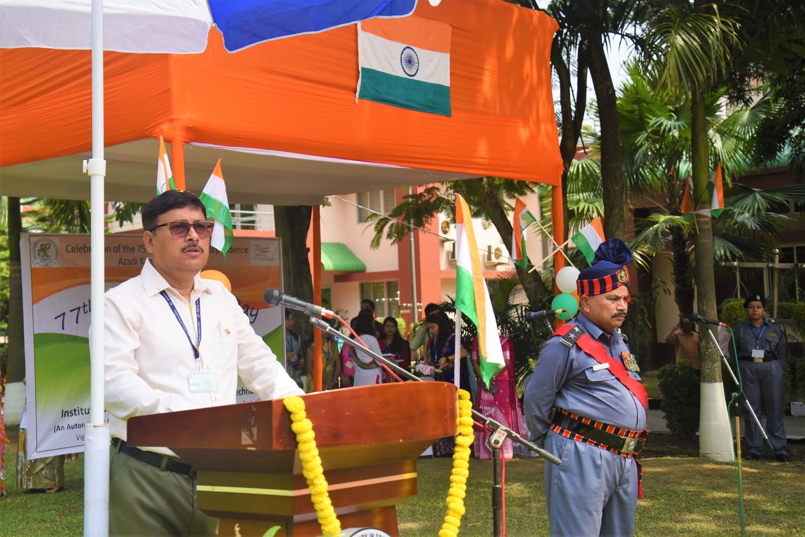 IASST Commemorates 77th Independence Day with Grand Patriotic Display