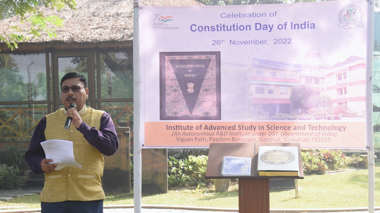 Celebration of Constitution Day of India  2022