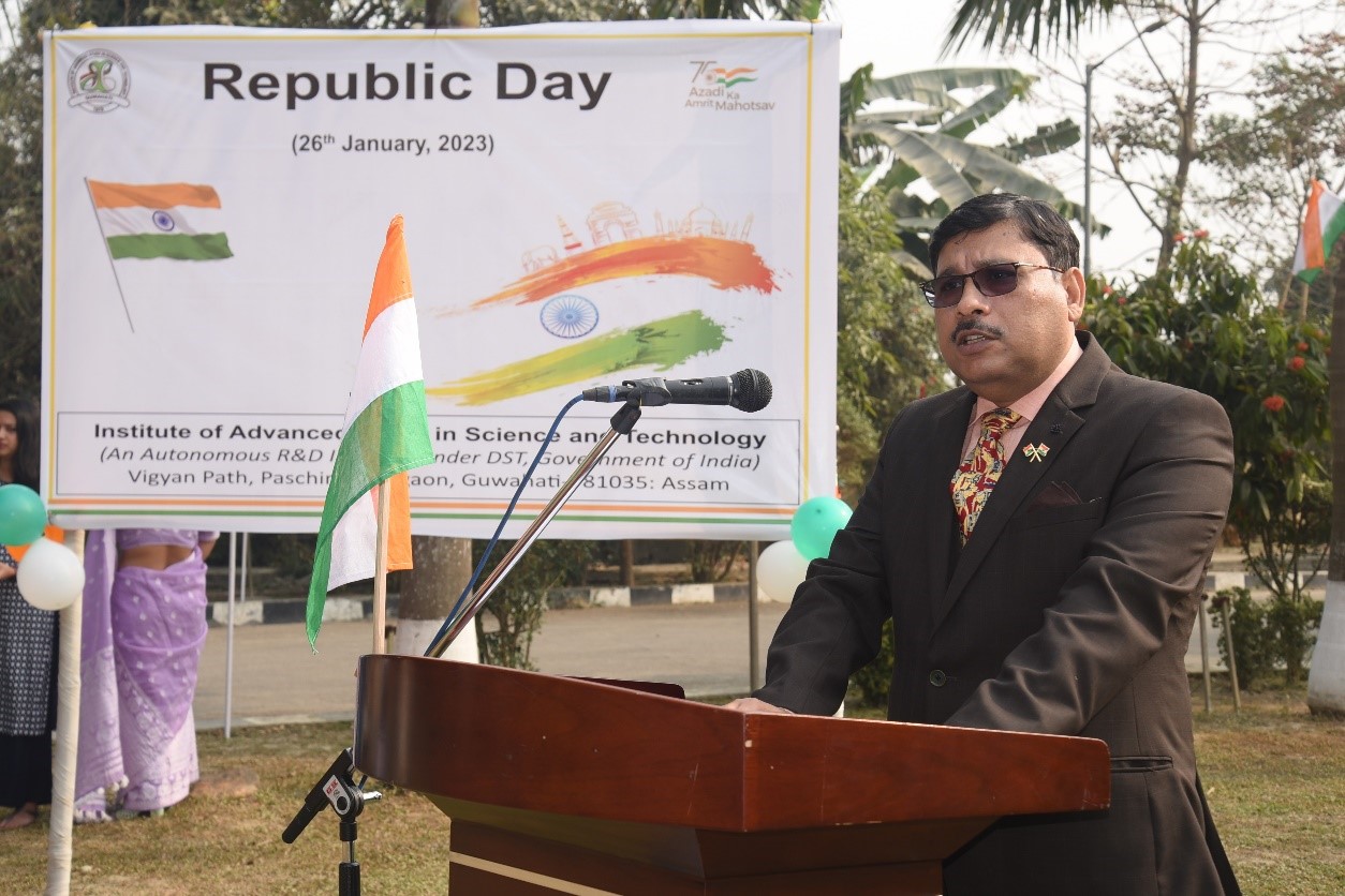Celebration of 74rd Republic Day of India at IASST, Guwahati, Assam