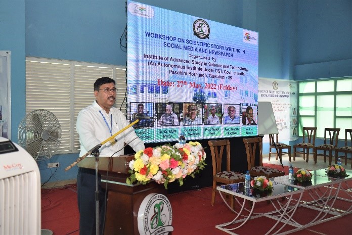 IASST Organized one-day workshop on scientific short story writing
